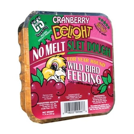 C&S Products 1175OZ Cranberry Suet 12566